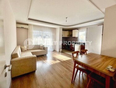 Меблированный дуплекс 100 м² в районе Джикджилли с частичным видом на море-id-9640-фото-2