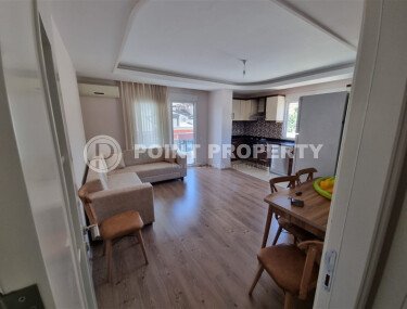 Меблированный дуплекс 100 м² в районе Джикджилли с частичным видом на море-id-9640-фото-3