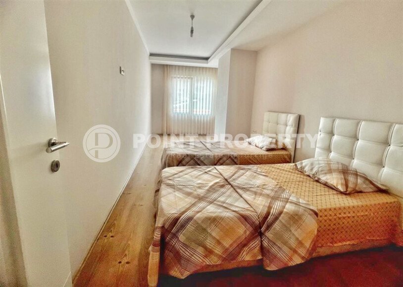 Меблированный дуплекс 100 м² в районе Джикджилли с частичным видом на море-id-9640-фото-5