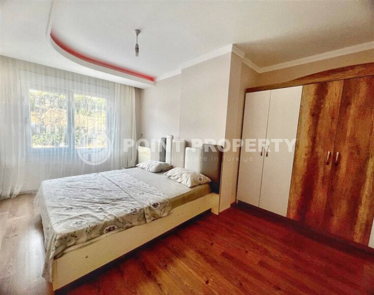 Меблированный дуплекс 100 м² в районе Джикджилли с частичным видом на море-id-9640-фото-6