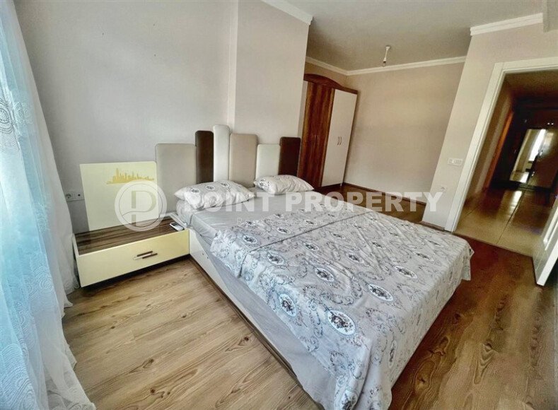 Меблированный дуплекс 100 м² в районе Джикджилли с частичным видом на море-id-9640-фото-7