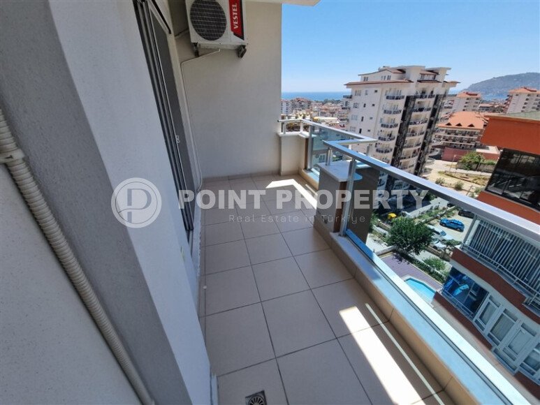 Меблированный дуплекс 100 м² в районе Джикджилли с частичным видом на море-id-9640-фото-13