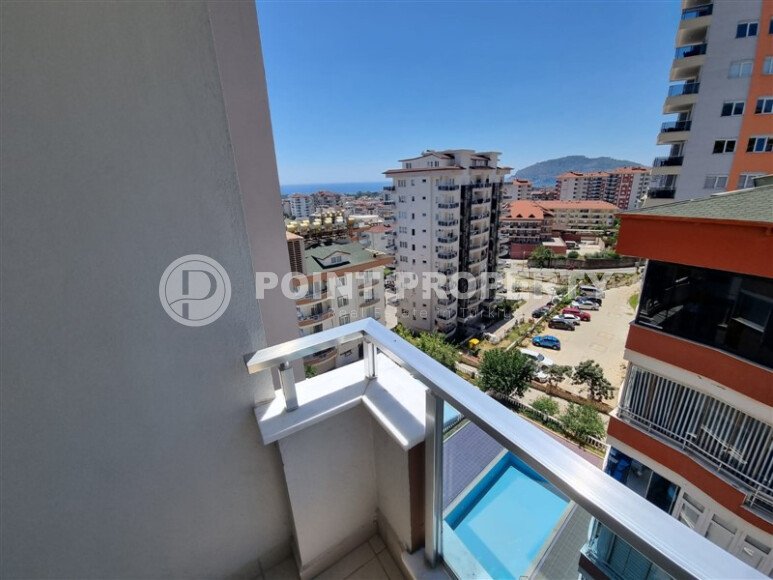 Меблированный дуплекс 100 м² в районе Джикджилли с частичным видом на море-id-9640-фото-15