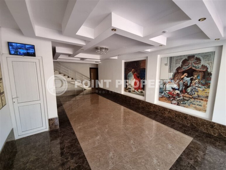 Меблированный дуплекс 100 м² в районе Джикджилли с частичным видом на море-id-9640-фото-16