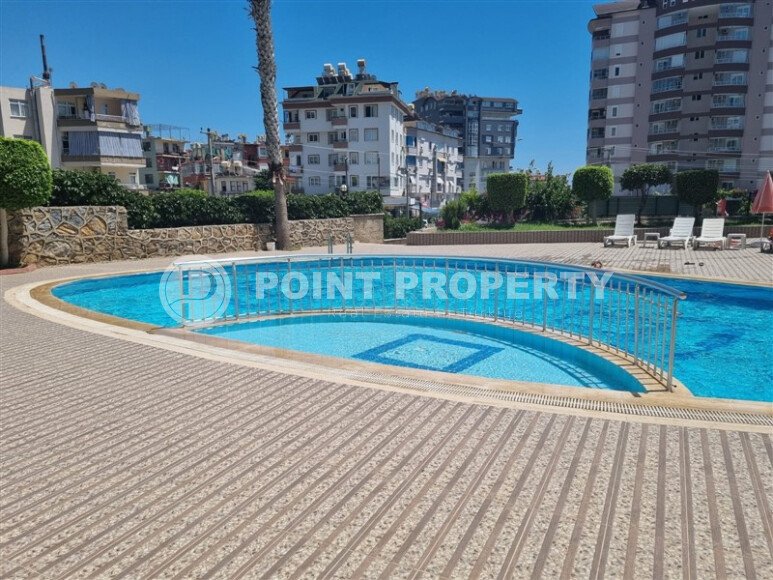 Меблированный дуплекс 100 м² в районе Джикджилли с частичным видом на море-id-9640-фото-17