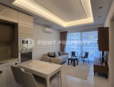 Современная квартира 60 м² в Махмутларе на первой линии с мебелью и видом на горы-id-9645-фото-19