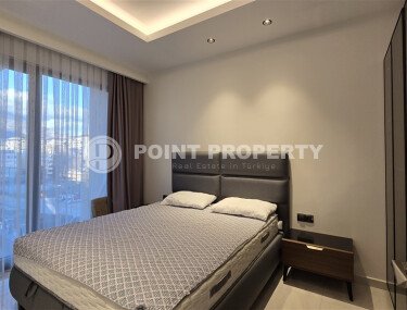 Современная квартира 60 м² в Махмутларе на первой линии с мебелью и видом на горы-id-9645-фото-4