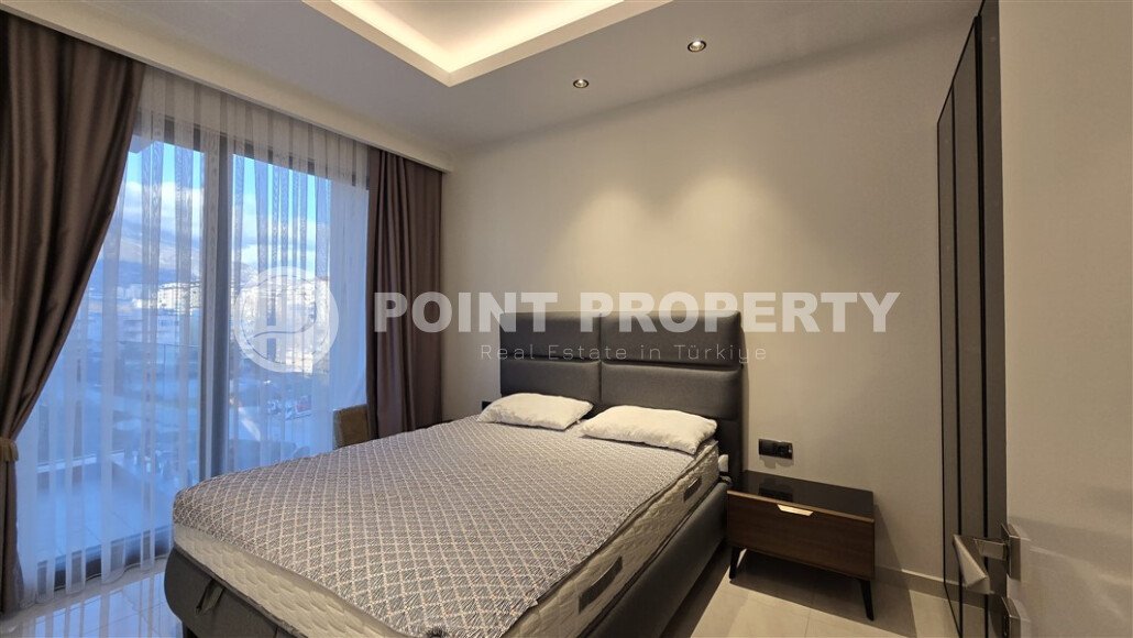 Современная квартира 60 м² в Махмутларе на первой линии с мебелью и видом на горы-id-9645-фото-4