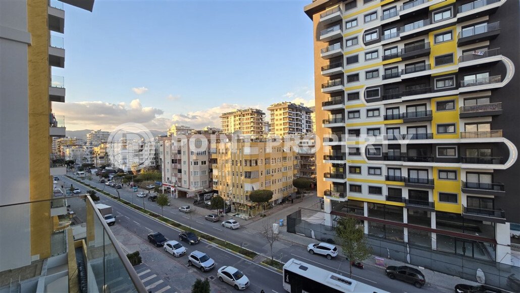 Современная квартира 60 м² в Махмутларе на первой линии с мебелью и видом на горы-id-9645-фото-9