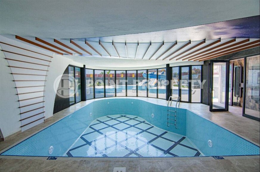 Элегантная квартира 90 м² в Махмутларе на первой береговой линии-id-9646-фото-17