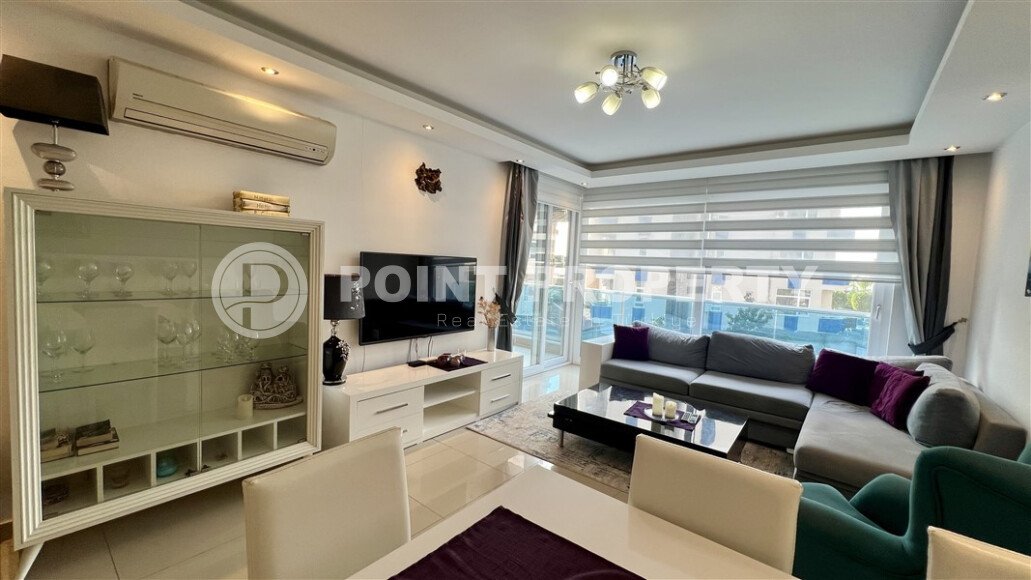 Современная квартира 100 м² в районе Тосмур с возможностью получения ВНЖ-id-9647-фото-2