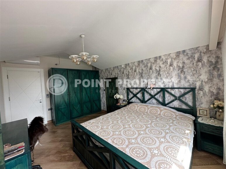 Дуплекс 3+1, 145 м² в Кестеле с панорамным видом на море и дизайнерским интерьером-id-9648-фото-4