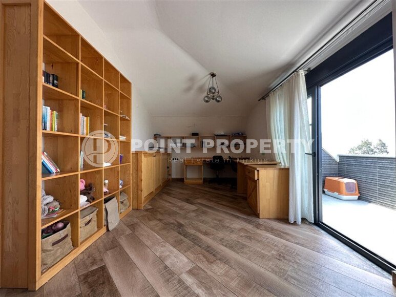 Дуплекс 3+1, 145 м² в Кестеле с панорамным видом на море и дизайнерским интерьером-id-9648-фото-9