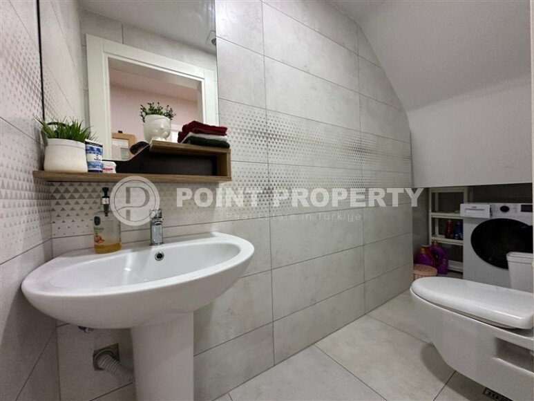 Дуплекс 3+1, 145 м² в Кестеле с панорамным видом на море и дизайнерским интерьером-id-9648-фото-10