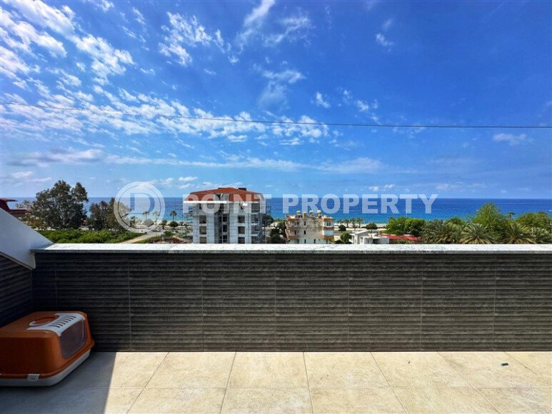 Дуплекс 3+1, 145 м² в Кестеле с панорамным видом на море и дизайнерским интерьером-id-9648-фото-14