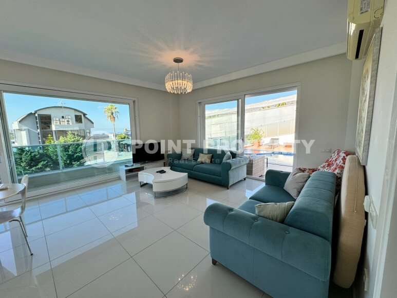 Вилла 4+1, 300 м² с частным бассейном и садом в Каргыджаке-id-9651-фото-4