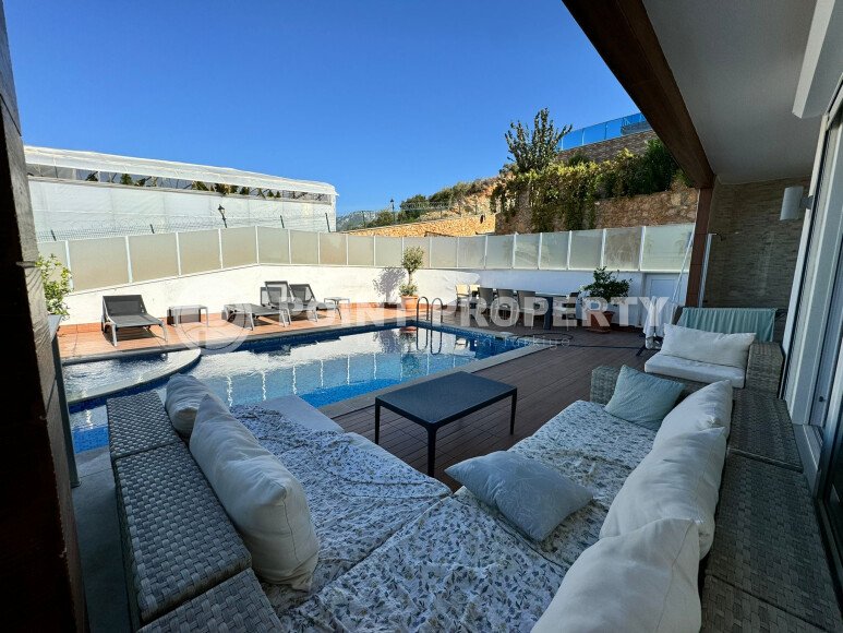 Вилла 4+1, 300 м² с частным бассейном и садом в Каргыджаке-id-9651-фото-12