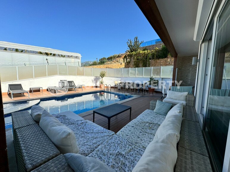 Вилла 4+1, 300 м² с частным бассейном и садом в Каргыджаке-id-9651-фото-15