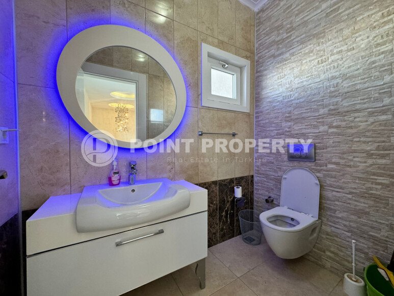 Вилла 4+1, 300 м² с частным бассейном и садом в Каргыджаке-id-9651-фото-18