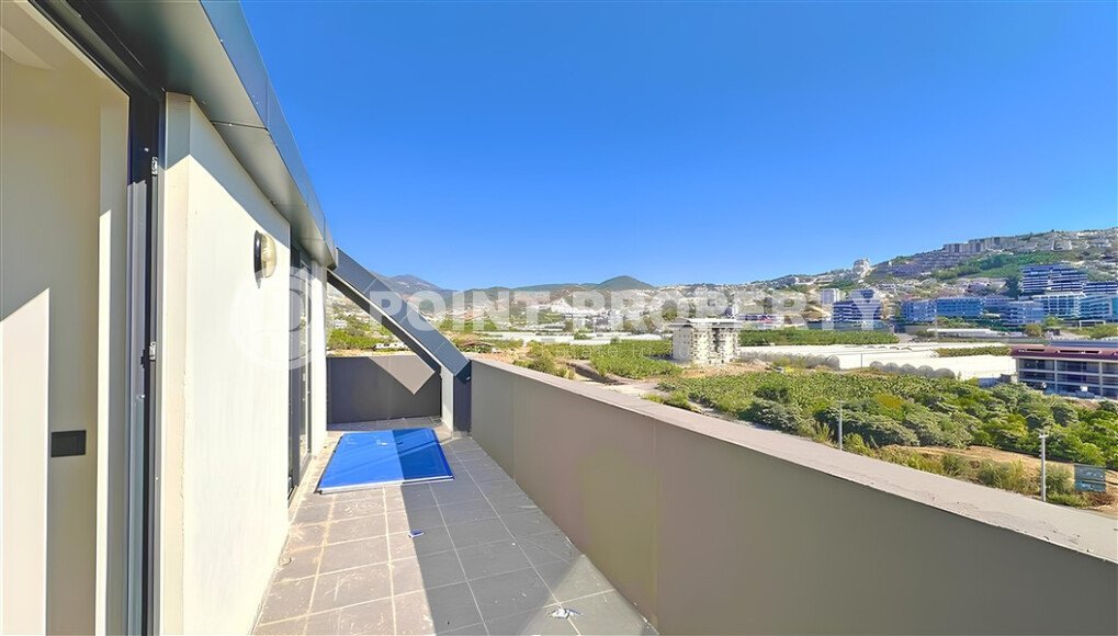 Modern duplex 140 m² with terrace and picturesque view in Kargicak-id-9652-photo-15