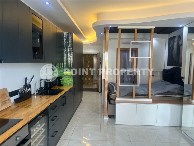 Меблированная и полностью оснащенная техникой, студия в комплексе на первой береговой линии.-id-9655-фото-4