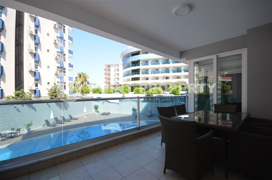 Уютная квартира, 100 м², район Тосмур — с ВНЖ-id-9662-фото-17