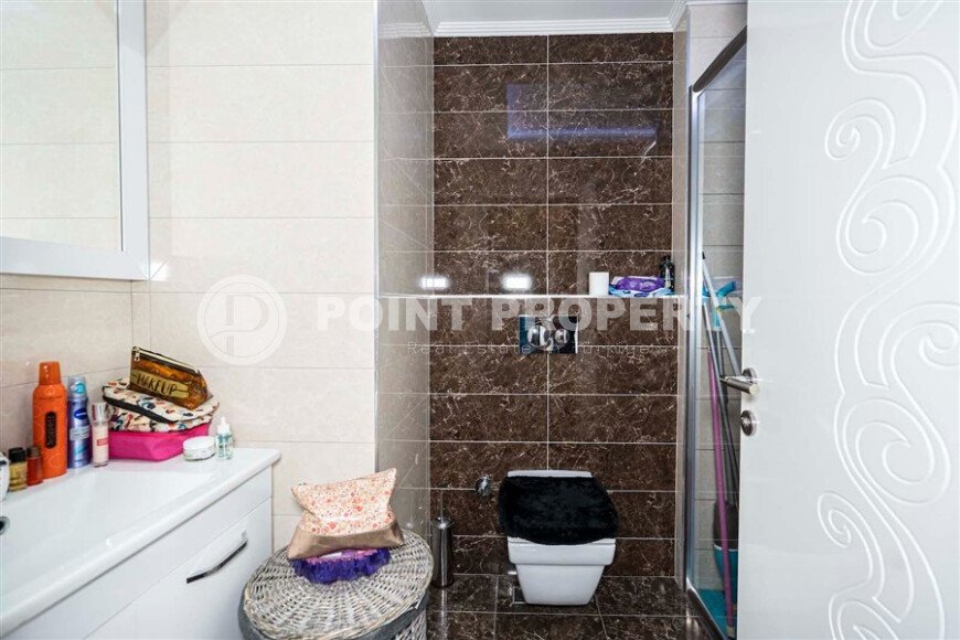 Элегантная квартира, 103 м², район Тосмур в комплексе отельного типа, недалеко от моря-id-9663-фото-11