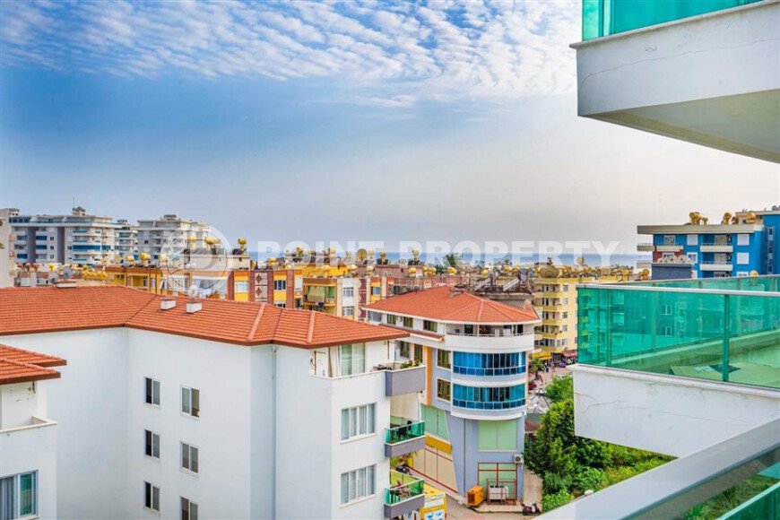 Элегантная квартира, 103 м², район Тосмур в комплексе отельного типа, недалеко от моря-id-9663-фото-14