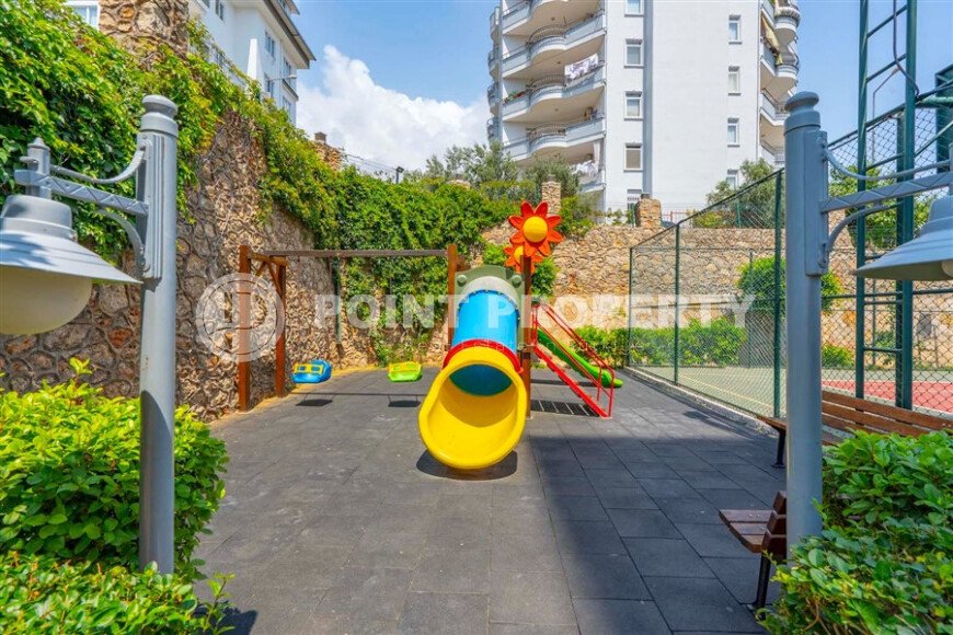 Элегантная квартира, 103 м², район Тосмур в комплексе отельного типа, недалеко от моря-id-9663-фото-15