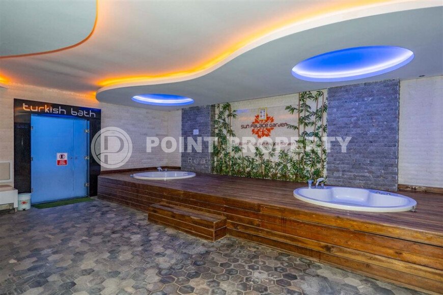 Элегантная квартира, 103 м², район Тосмур в комплексе отельного типа, недалеко от моря-id-9663-фото-20