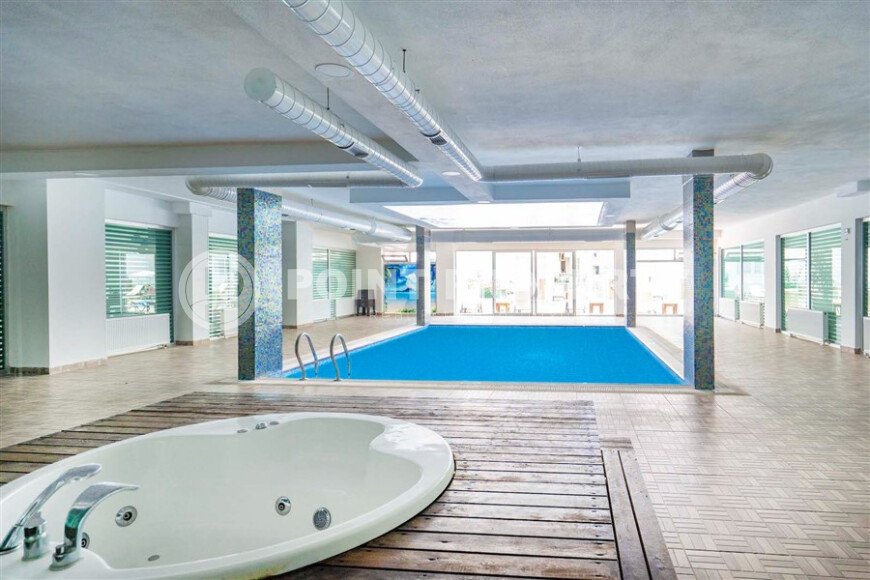 Элегантная квартира, 103 м², район Тосмур в комплексе отельного типа, недалеко от моря-id-9663-фото-21