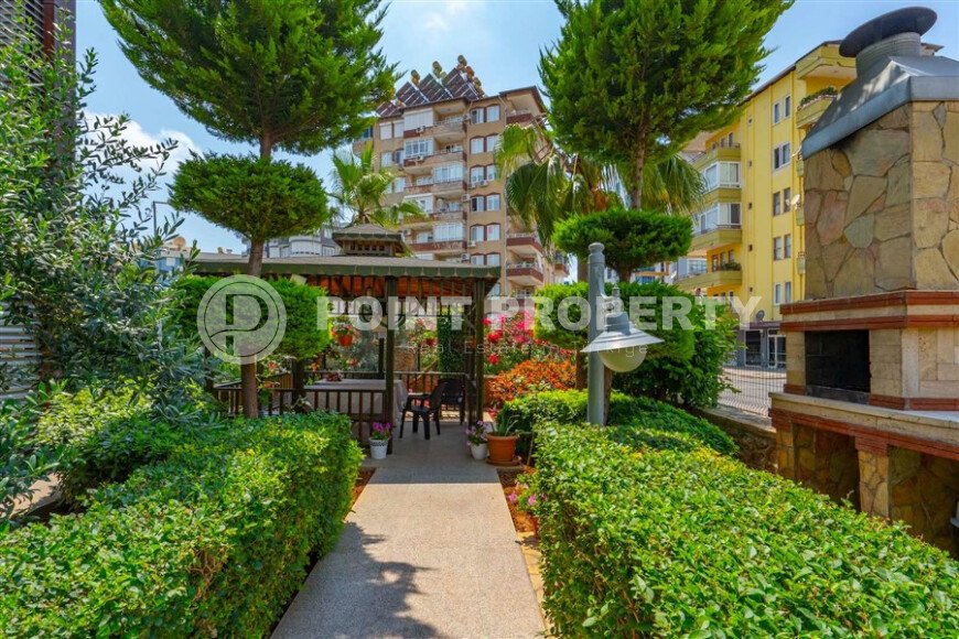 Элегантная квартира, 103 м², район Тосмур в комплексе отельного типа, недалеко от моря-id-9663-фото-23