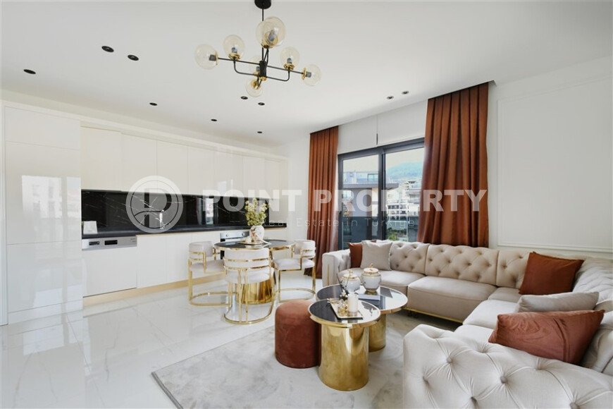 Квартира 2+1, 78 м² с видом на горы в элитном комплексе в районе Оба-id-9666-фото-1