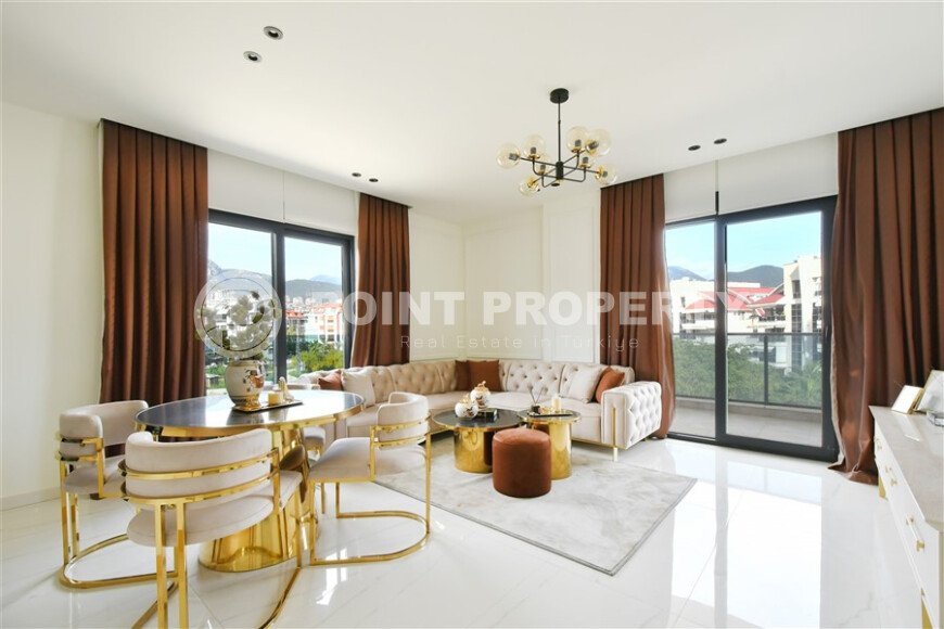 Квартира 2+1, 78 м² с видом на горы в элитном комплексе в районе Оба-id-9666-фото-2