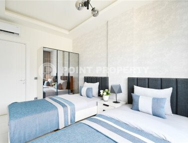 Квартира 2+1, 78 м² с видом на горы в элитном комплексе в районе Оба-id-9666-фото-5