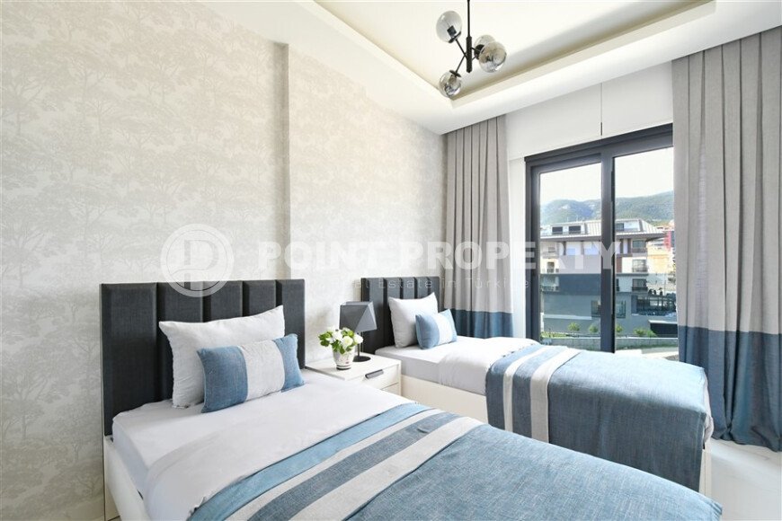 Квартира 2+1, 78 м² с видом на горы в элитном комплексе в районе Оба-id-9666-фото-7