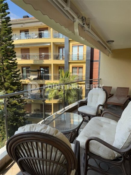 Просторная меблированная квартира 2+1, 120 м² в центре Аланьи у моря, в комплексе с богатой инфраструктурой и большой территорией.-id-9670-фото-10