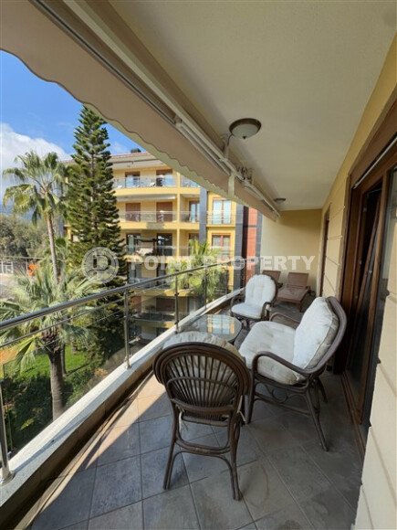 Просторная меблированная квартира 2+1, 120 м² в центре Аланьи у моря, в комплексе с богатой инфраструктурой и большой территорией.-id-9670-фото-13