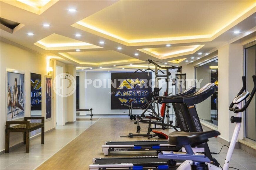 Квартира в ультрасовременном проекте с видом на горы и море в районе Джикджилли-id-9671-фото-22