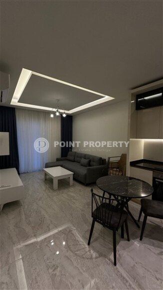 Современная квартира 57 м² с собственным пляжем, центр Аланьи-id-9686-фото-1