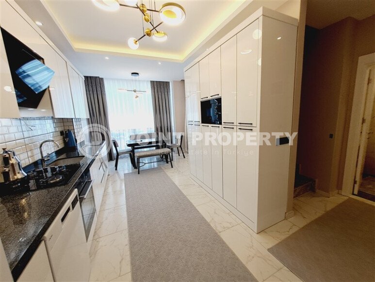 Просторный дуплекс 150 м² в Махмутларе с двумя гостиными и продуманным дизайном-id-9699-фото-6