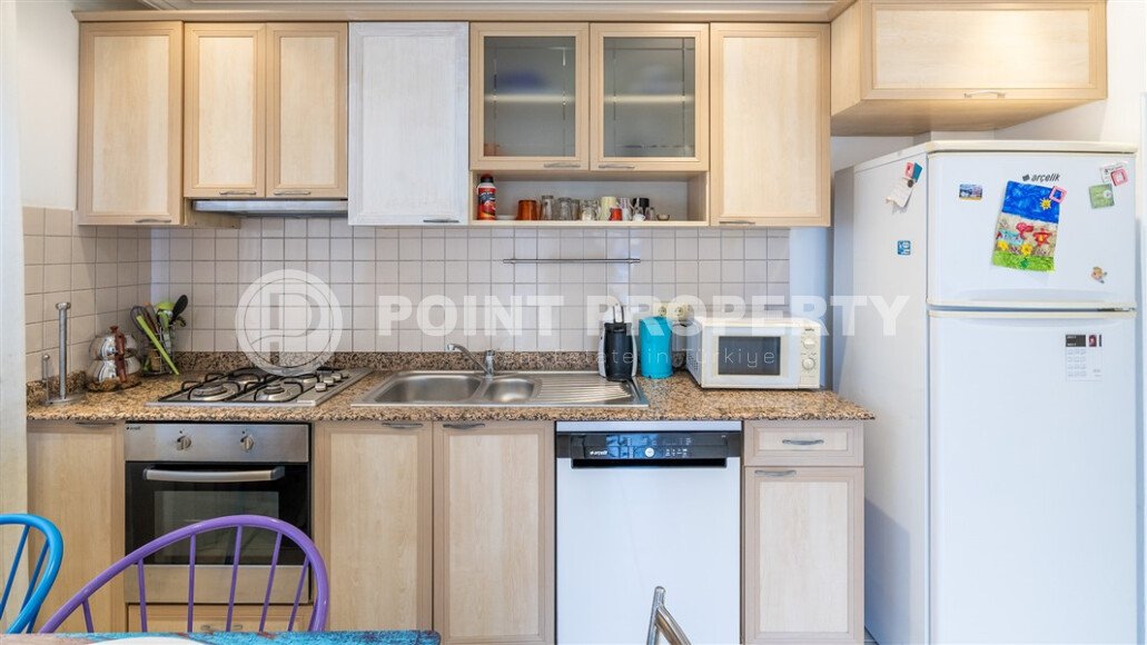 Меблированная квартира 100 м² в районе Оба, отдельная кухня и возможность получения ВНЖ-id-9708-фото-6