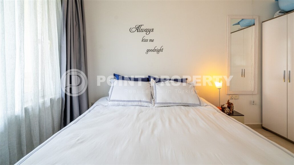 Меблированная квартира 100 м² в районе Оба, отдельная кухня и возможность получения ВНЖ-id-9708-фото-12