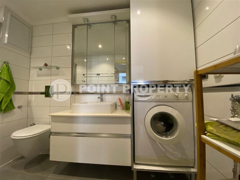 Меблированная квартира 100 м² в районе Оба, отдельная кухня и возможность получения ВНЖ-id-9708-фото-15