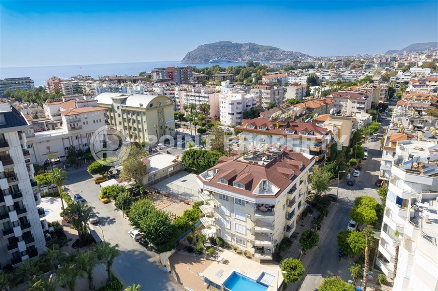 Меблированная квартира 100 м² в районе Оба, отдельная кухня и возможность получения ВНЖ-id-9708-фото-18