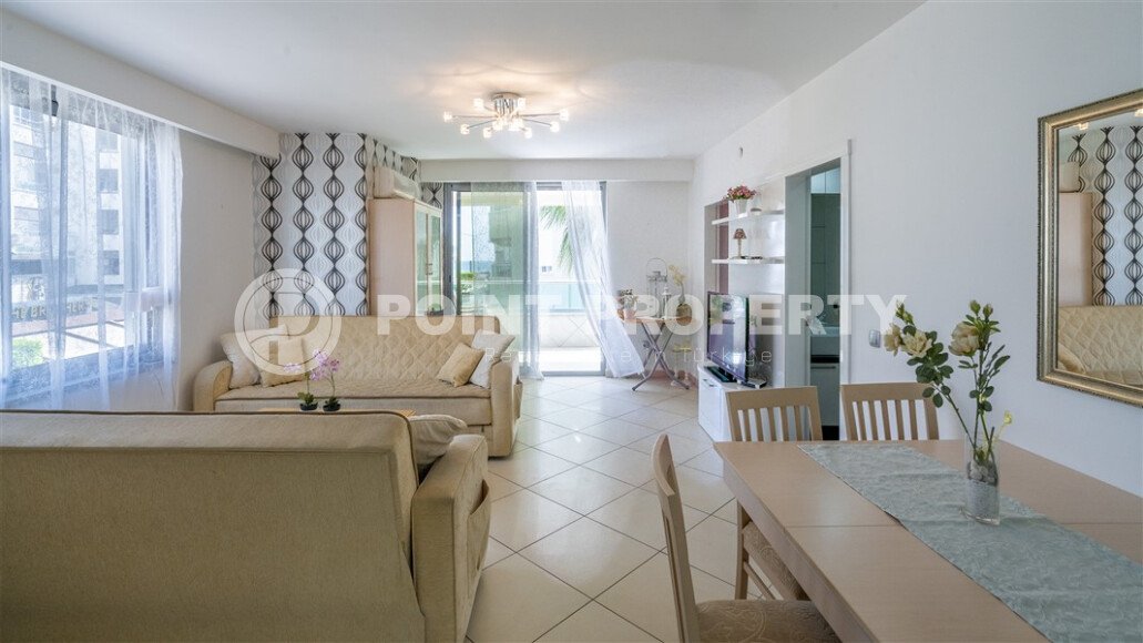 Уютная квартира 95 м² в районе Оба с видом на море и ВНЖ-id-9709-фото-2