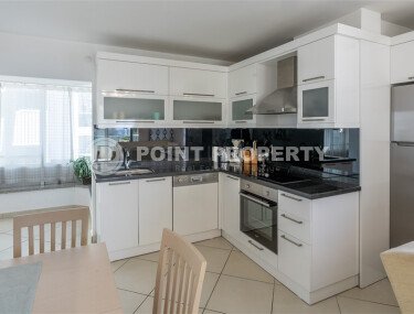 Уютная квартира 95 м² в районе Оба с видом на море и ВНЖ-id-9709-фото-5