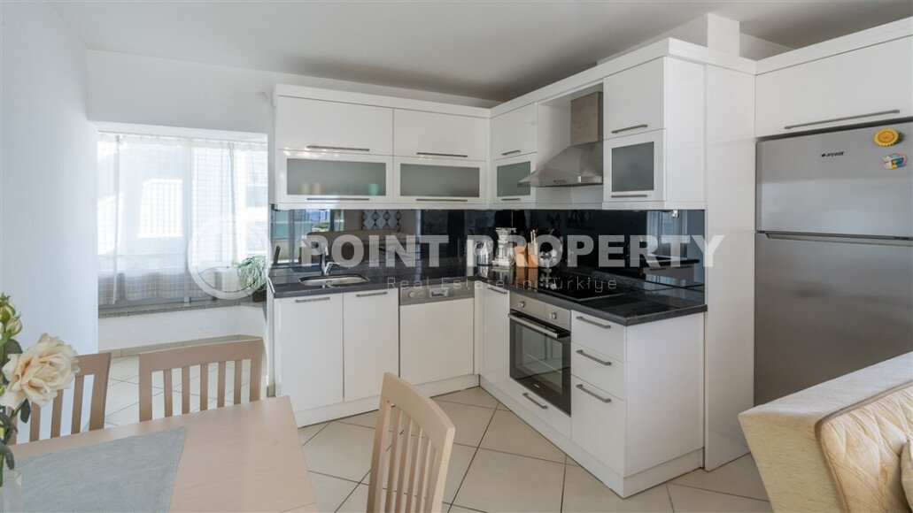 Уютная квартира 95 м² в районе Оба с видом на море и ВНЖ-id-9709-фото-5