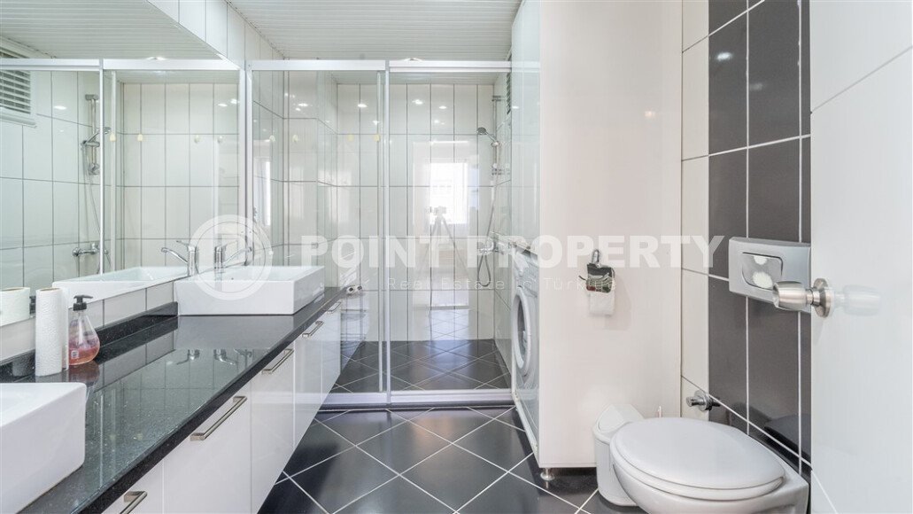 Уютная квартира 95 м² в районе Оба с видом на море и ВНЖ-id-9709-фото-8