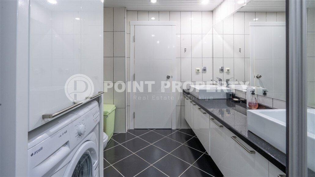 Уютная квартира 95 м² в районе Оба с видом на море и ВНЖ-id-9709-фото-9